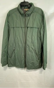 John Varvatos Men's Green Hide-Away Hoodie Jacket Outerwear XXL - Picture 1 of 6