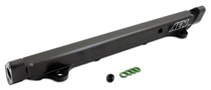 AEM for 03-06 Evo 8 & 9 Black Fuel Rail - Foto 1 di 6