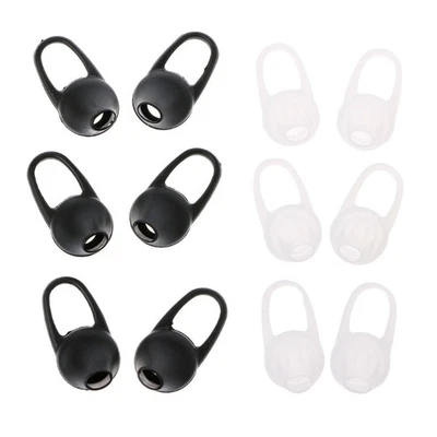 1Set Corded Premium Ear Buds Replacement Silicone Earbuds Ear Tips Gels Eartips - Image 1 of 4