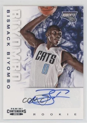 2012-13 Panini Contenders Rookie Bismack Biyombo #251 Rookie Auto RC - Image 1 of 2