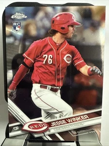 2017 Topps Chrome - Jesse Winker #74 (RC) - Foto 1 di 2