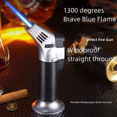 Blow Torch Lighter Refillable Butane Gas Micro Welding Soldering Brazing Tools - Image 1 of 4