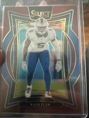 2024 Panini Select - Concourse Kaiir Elam #8 Maroon Prizm /149 - Image 1 of 3