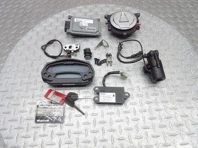 2012 11-13 Ducati Monster 1100 1100S Lock Set ECU Module Ignition Switch Key Lot - Image 1 of 4