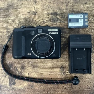 Canon PowerShot G9 12,1 megapixel fotocamera digitale piccolo problema leggere zoom ottico PC1250 - Foto 1 di 10