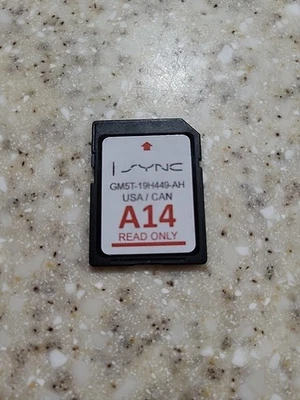 Ford/Lincoln Sync 2 A14 Navigation Card 2023 - Image 1 of 2