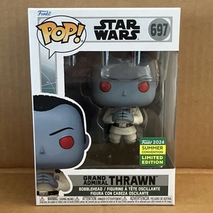 2024 Funko Pop Star Wars Grand Admiral Thrawn #697 Summer Convention Exclusive - Picture 1 of 7