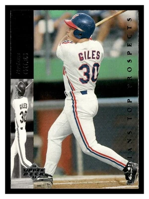 Brian Giles No27 1994 Upper Deck Minor League Canton-Akron Indians - Изображение 1 из 2