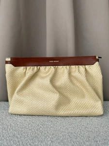 Isabel Marant Luz Stroh Tasche Clutch Raffia Pouch Staw Bag NEU - Bild 1 von 10