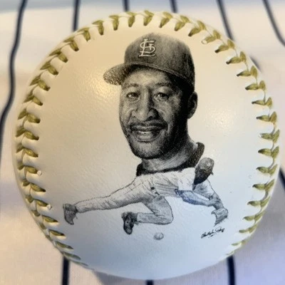 Pelota de béisbol de recuerdo de los Cardenales de San Luis Ozzie Smith 1996 McDonald’s Foto 1 de 4