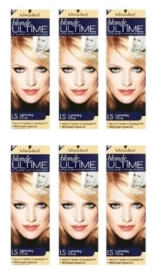 6 X Schwarzkopf blonde Ultîme Lightening Hair Spray LS 100mL 2 SHADES LIGHTER - image 1 of 2