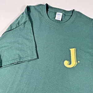T-shirt Jameson Whiskey uomo verde manica corta con logo oro taglia XL nuova - Foto 1 di 8