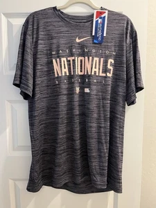 Nike Washington Nationals City Connect Velocity Dri-Fit T-Shirt Men’s Sz XL - Picture 1 of 3