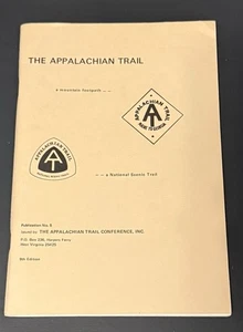 The Appalachian Trail AT Guide 1973 9th Edition Hiking Running Outdoors Nature - Bild 1 von 5