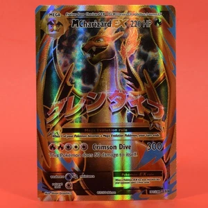Pokemon TCG Englisch Karte Evolutions M Charizard EX 101/108 Full Art - Bild 1 von 6