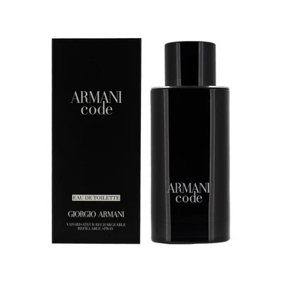 Giorgio Armani Code 125 ml Eau De Toilette Herren EDT Duft Spray nachfüllbar  - Bild 1 von 2
