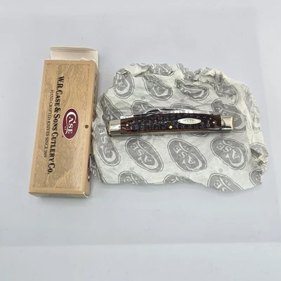 Navaja de bolsillo vintage Case 1970 6488 Congress hueso rojo en perfecto estado Foto 1 de 4