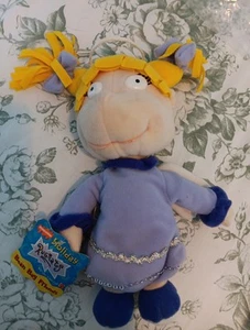 1997 Angelica Nickelodeon Rugrats Holiday Bean Bag Friends nuovo con etichetta vintage - Foto 1 di 4