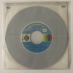 RAY AVILA - LA BANDA DEL CARRO ROJO - 1975 MEXICAN 7" SINGLE PLAIN SLEEVE - Picture 1 of 4