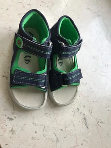 Pepino Ricosta Sandalen Gr.25 Mittel*blau*Neu*Qualitäts Schuhe m. Klett*waschbar - Bild 1 von 7