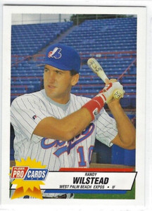 1993 West Palm Beach Expos (Class A-Montreal Expos) Randy Wilstead