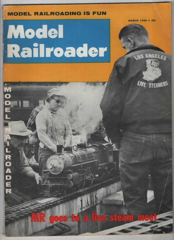 Model Railroader Mag MR Goes To A Live Stream Meet March 1960 041122RNON - Image 1 of 1