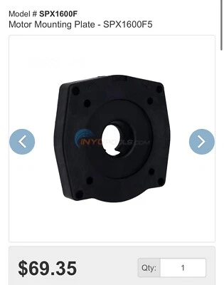 Hayward Motor Mounting Plate for Super Pump (SPX1600F5) - Image 1 of 4