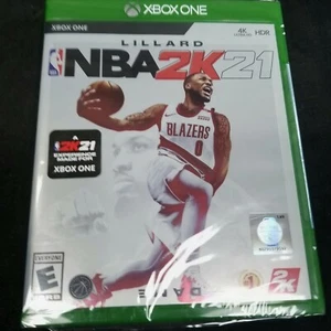 NBA 2K21 XBOX One Damian Lillard Standard Edition NEW Sealed - Picture 1 of 4