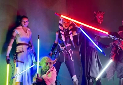 🔥Hot Toys CCFL Lightsaber Light Up 1/6 Scale Sideshow Special Order Commissions - Image 1 of 4