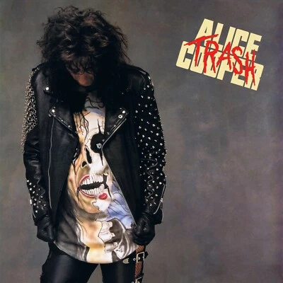 ALICE COOPER Trash BANNER HUGE 4X4 Ft Fabric Poster Tapestry Flag album art - Image 1 of 3