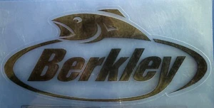 BERKLEY FISHING Decal, Laptop, MAN CAVE DECAL STICKERS  FISHING - Picture 1 of 3