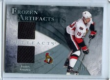  2010-11 Artifacts Frozen Artifacts Blue #FA-JS Jason Spezza 25/35