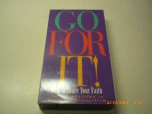 Go For It! How To Share Your Faith Introduction To Personal Evangelism VHS - Foto 1 di 3