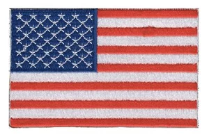 America Flag Borderless Patch - Imagen 1 de 6