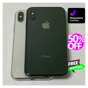 Apple iPhone X Verizon Unlocked At&t T-Mobile Smartphone 64GB 256GB 4G - Afbeelding 1 van 7