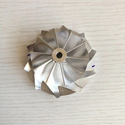 TD04HL delantero 50,38/68,00 mm 10+0 cuchillas rendimiento billet compresor rueda Foto 1 de 4