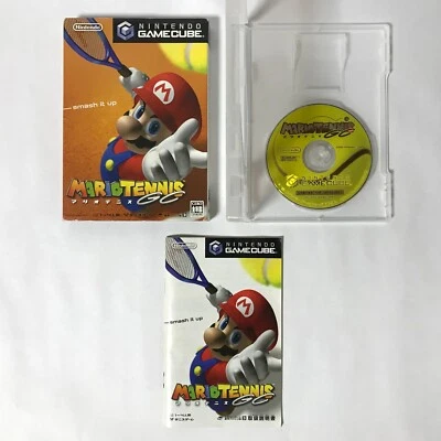 Mario Tennis w/box Power Nintendo GameCube GC NTSC-J Japan Good [For Jpn Con] #1 - Image 1 of 4