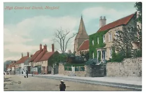 Postal High Street and Church Mayfield Sussex Inglaterra Reino Unido Serie de San Valentín - Imagen 1 de 2