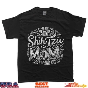 Shih Tzu Mama Welpe Mama Besitzer Rasse Hund Mutter Mama T-Shirt - Bild 1 von 6