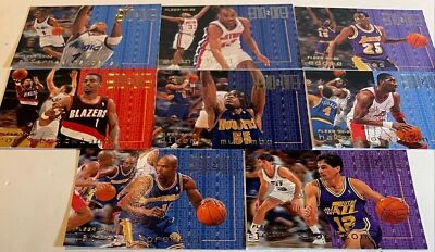 1995-96 Fleer Basketball End To End Insert Cards 6-20 Complete Ur Set, U Pick 1 - Image 1 of 2