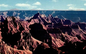 Postcard a view from Grand Canyon Lodge Grand Canyon national Park Arizona - Imagen 1 de 2