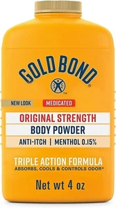 Gold Bond Med Pwdr Size 4z Gold Bond Medicated Powder 4oz - Picture 1 of 1