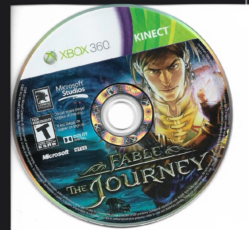 Fable: The Journey (Microsoft Xbox 360, 2012) DISC ONLY - Image 1 of 1