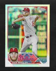 ZACK WHEELER 2023 TOPPS RIFRATTORE CROMATO #20 PHILADELPHIA PHILLIES - Foto 1 di 2