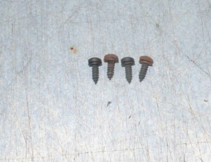 1990-1996 Corvette Window & Mirror Switches Mounting Screws, Left, (4), GM - Picture 1 of 1