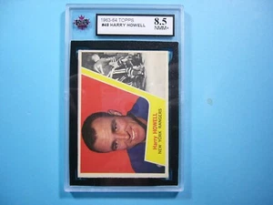 1963/64 TOPPS NHL HOCKEY CARD #48 HARRY HOWELL KSA 8.5 NM/MT+ SHARP+ 63/64 TOPPS - Picture 1 of 4