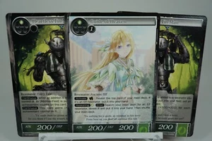 Guide of Heaven TAT-063 Heartless Tin Man x2 TAT-064 Force of Will NM/M - Picture 1 of 7