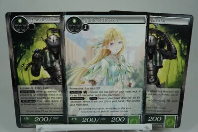Guide of Heaven TAT-063 Heartless Tin Man x2 TAT-064 Force of Will  NM/M - Image 1 of 4
