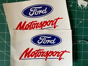 Calcomanía de rendimiento para Ford Motorsport vintage clásica escort 15 cmx8 cm - Imagen 1 de 1