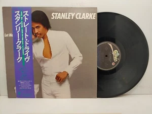 Stanley Clarke Let Me Know You OBI + INSERT JAPAN Epic Vinyl LP - Picture 1 of 3
